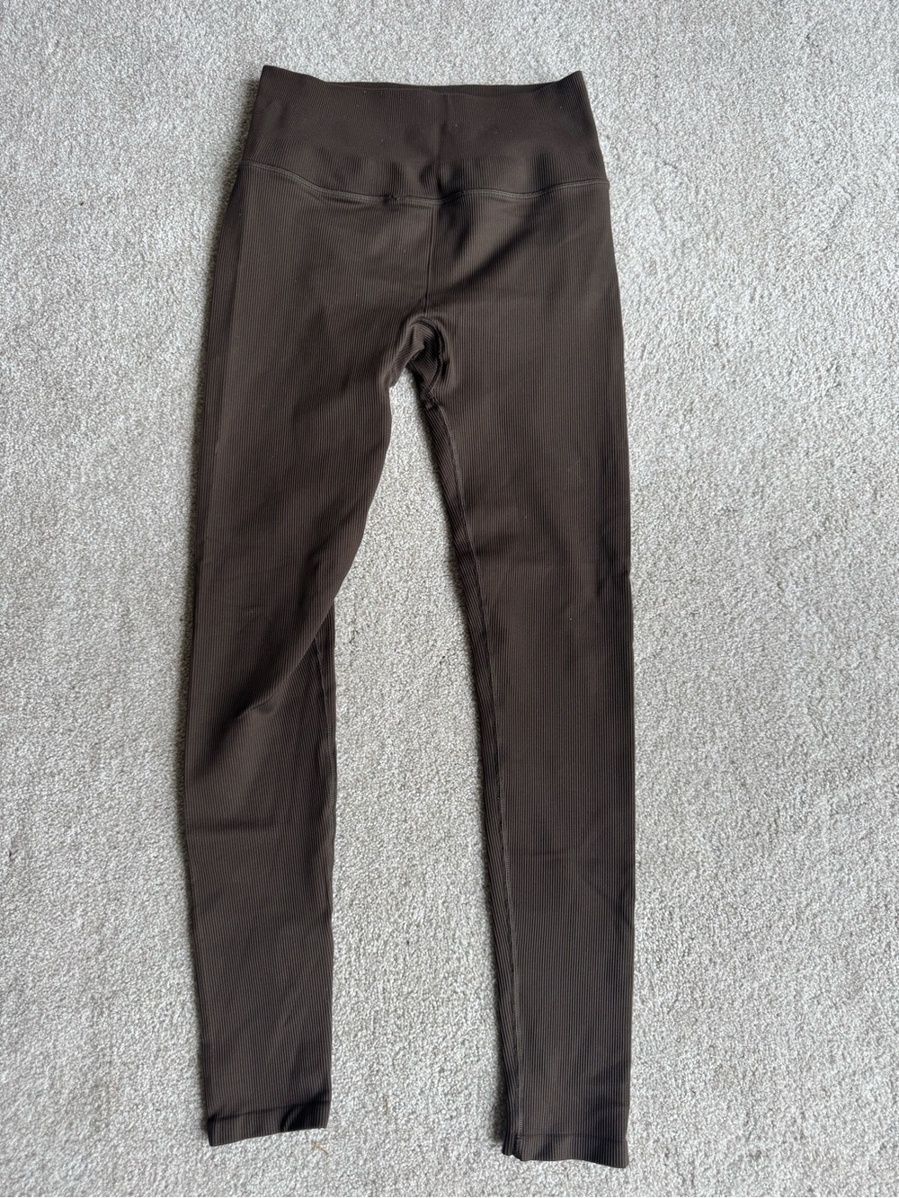 ALO Yoga Women's Dark Brown High-Rise Leggings